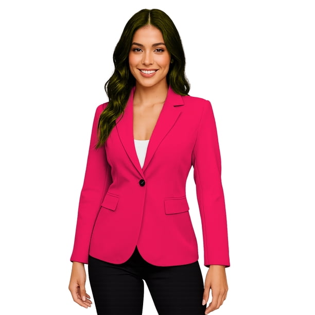 Saco clásico de Mujer Elegancia y Estilo Rojo Chica