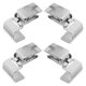 thumbnail image 5 of unbranded 4Ud Clips Versátiles Para Sujetar Alfombras Y Telas Color Plata, 5 of 8