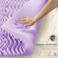 thumbnail image 2 of Colchoneta de Memory Foam Dreamlab con Infusión de Lavanda Topper de 5cm Matrimonial, 2 of 10