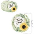 thumbnail image 3 of Set de platos y servilletas desechables de papel Autumn Harvest - 10 platos, 20 servilletas, patrón floral otoñal para la cena y decoración de fiestas de Acción de Gracias, 3 of 6
