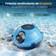 thumbnail image 2 of Limpiador Robótico Inalámbrico INSE Y10 - Aspiradora Automática, 90 Min Autonomía, Autoestacionamiento, Ideal para Piscinas Planas hasta 1100 Pies², 2 of 10