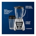 thumbnail image 3 of Licuadora Oster Pro 1200 con 7 Velocidades, 3 Programas Automáticos, Vaso BlendNGo, Plata, 3 of 4