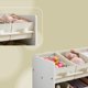 thumbnail image 5 of SONGMICS UGKR033W10 - Organizador de Juguetes para niños con 9 Cajas de Tela no Tejida, para habitación de niños y Sala de Juegos, Espacioso, 11.6 x 24.6 x 23.6 pulgadas, Blanco Nube, 5 of 8