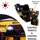 thumbnail image 2 of Montable Electrico Camioneta Para Niños Control Remoto Luz 12v - Amarillo, 2 of 7