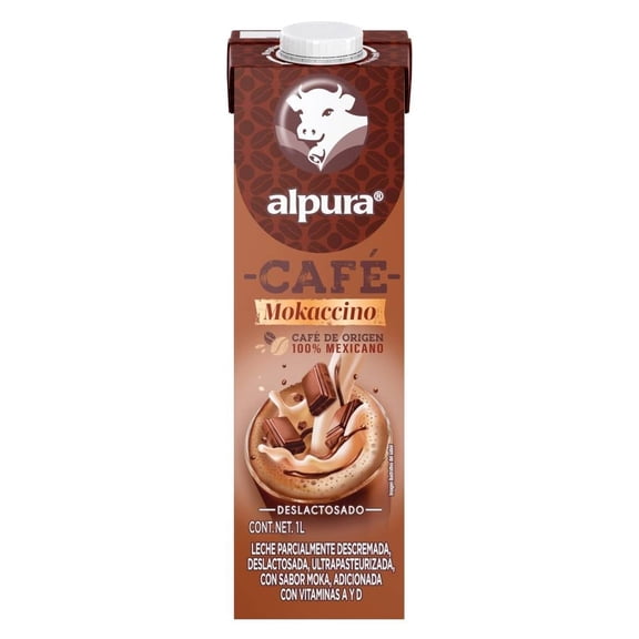 Leche Saborizada Alpura Café mokaccino 1 l