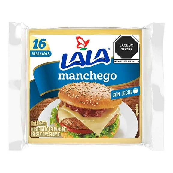 Queso Manchego Lala Rebanado 288 g