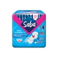 thumbnail image 1 of Toallas Femeninas Saba Ultra Invisible Buenos Días Larga con Alas 12 Piezas, 1 of 8