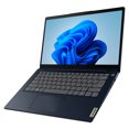 thumbnail image 2 of Laptop Lenovo IdeaPad 3 14IAU7: Intel Core i5 1235U (hasta 4.4 GHz), 8GB DDR4, SSD de 256GB,14" LED, W11H, Teclado en Inglés, Color Azul. Lenovo 82RJ005BUS, 2 of 4