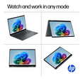 thumbnail image 4 of 2025 HP OmniBook X Flip (Next Gen Envy x360) Laptop 2 en 1 con Pantalla Táctil (16" FHD+, Intel Core Ultra 7 256V, 16GB RAM, 1TB SSD, Arc 140v GPU (8GB)) AI Copilot+ PC para Creator, Diseñador, Win 1, 4 of 9