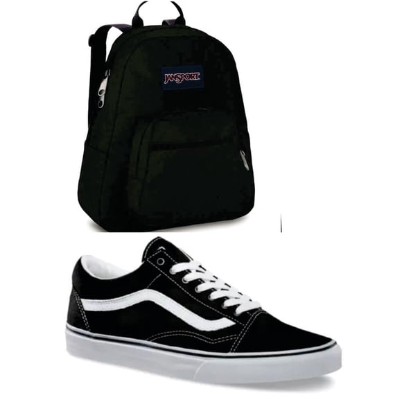Combo mochila Jansport JS00TDH6008 y tenis Vans VN000ZDF1WX