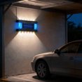 thumbnail image 4 of Apliques solares de pared para exteriores con sensor de movimiento, iluminación LED de seguridad impermeable para jardín, exterior de villa e iluminación ambiental de la entrada de la casa., 4 of 6