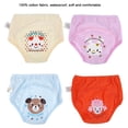 thumbnail image 1 of Ropa Interior De Entrenamiento Para Ir Al Baño, Ropa Interior Suave Para Niños Pequeños, 4 Piezas Para Bebé Para Entrenamiento Para Ir Al Baño Para Niños Pequeños, 1 of 7