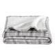 thumbnail image 1 of Manta de cama de felpa Sherpa Bare Home tamaño King a cuadros escoceses, 1 of 4