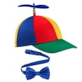 thumbnail image 2 of Sombrero de hélice Yuyangstore Gorra de béisbol Multicolor para deportes Disfraces, 2 of 7