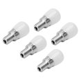 thumbnail image 3 of Bombilla Para Refrigerador, Bombilla Para Lámpara De Refrigerador, 120 V, Bajo Consumo De Energía, Versátil, Antideslumbrante, Ahorro De Energía, 5 Piezas, Salida De Calor Cero, 3 of 7