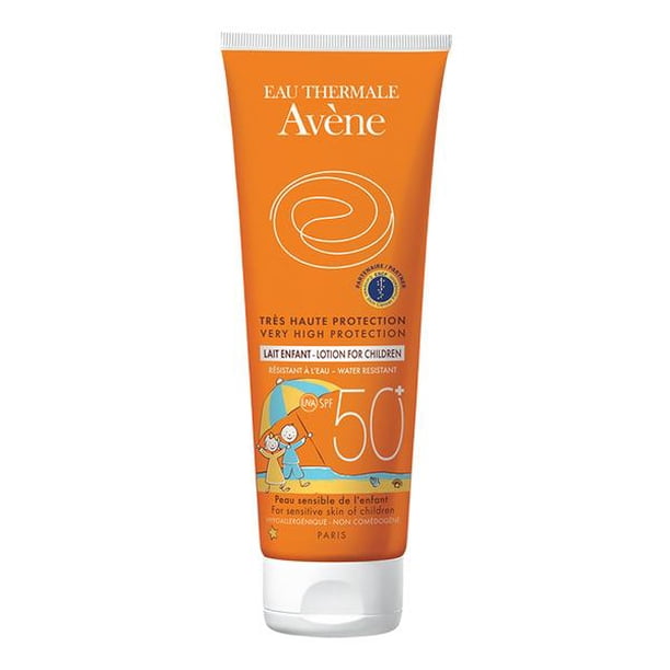 Leche Especial Para Niños Piel Sensible Fps 50, 250 Ml Eau Thermale Avène Niños Niños