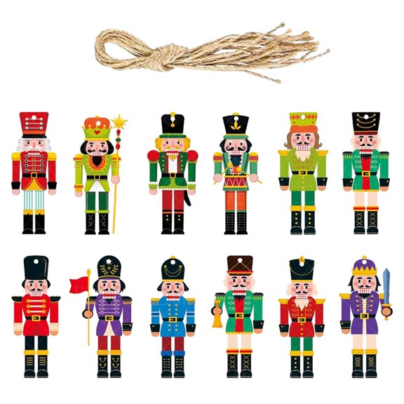 Colgante de árbol de Navidad Macarena 12 Uds Cascanueces Figura Cascanueces