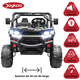 thumbnail image 3 of Montable Eléctrico para Niños Tractor 6x6 Caja de Vuelco Atomática Luz y Sonido Bluetooth 12v - Negro, 3 of 8