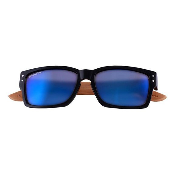 Lentes Soul Nature VentDepot UV400 Policarbonato Madera de Bambú