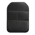 thumbnail image 1 of Protector de asiento trasero para coche, de piel sintética, impermeable, alfombrilla protectora para el asiento delantero, organizador de almacenamiento con bolsillos grandes, accesorios para coche., 1 of 8