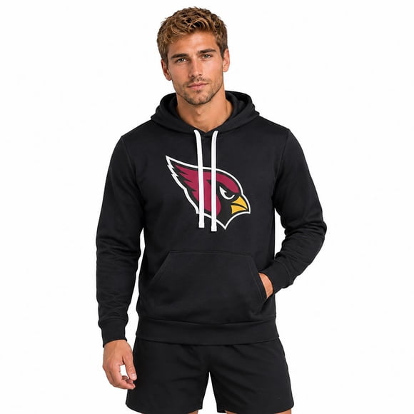 NFL Sudadera Hoodie Arizona Cardinals Negro para Hombre