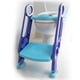 thumbnail image 1 of Asiento Entrenador Papubaby  para Inodoro con Escalera Acolchado Azul-Morado, 1 of 2