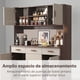 thumbnail image 5 of Zocalo Alacena de Cocina 120 cm con 3 Cajones y Gabinetes de Almacenamiento, Beige, 5 of 11