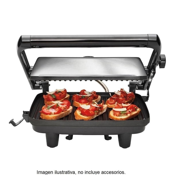 Imagen 3 de Sandwichera Hamilton Beach Panini Gourmet Negra