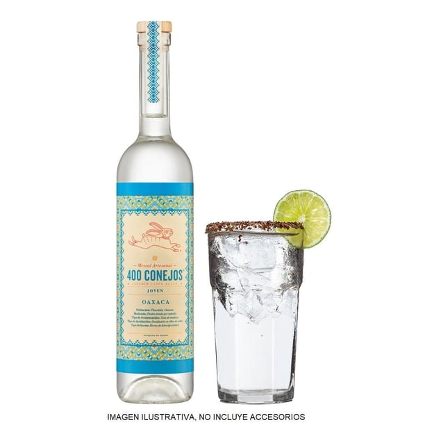 Mezcal 400 Conejos Espadín Joven 750 ml | Walmart en línea