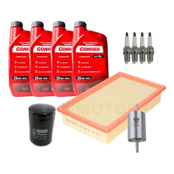Kit De Afinacin Seat Ibiza 2001 Al 2002 1.8l 4l 15w40