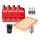 thumbnail image 1 of Kit De Afinacin Seat Ibiza 2001 Al 2002 1.8l 4l 15w40, 1 of 1