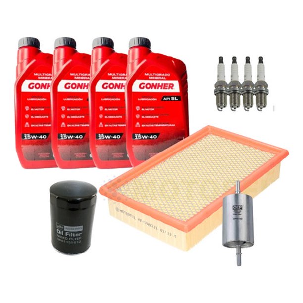 Kit De Afinacin Seat Ibiza 2001 Al 2002 1.8l 4l 15w40