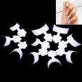 thumbnail image 3 of unbranded 500Ud White Fake Nail Tips Ideal for Gel Acrylic and Fiberglass Application, 3 of 7