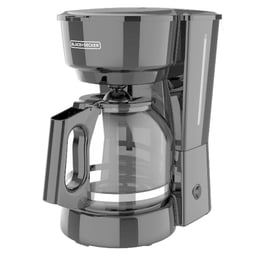 Cafetera Black+Decker Goteo con Filtro Permanente CM0916B Negra