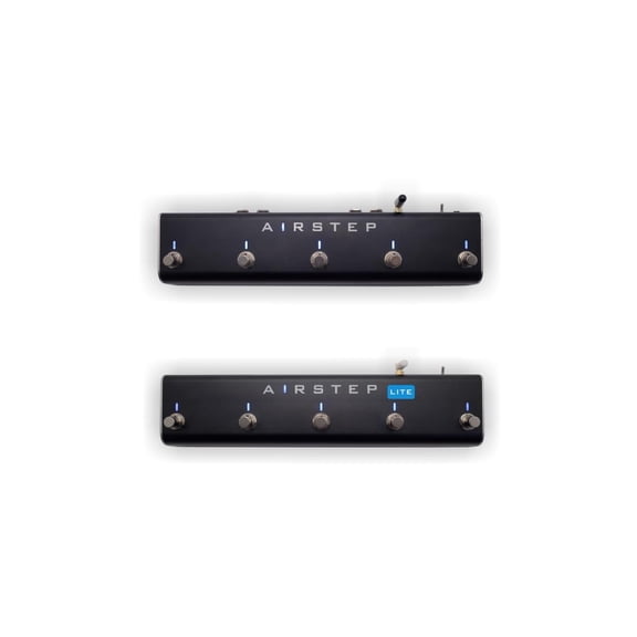 XSONIC Airstep Combo Smart Multi Controller con MIDI, HID, 10 footswitch, 2 Expression Pedal In, 300