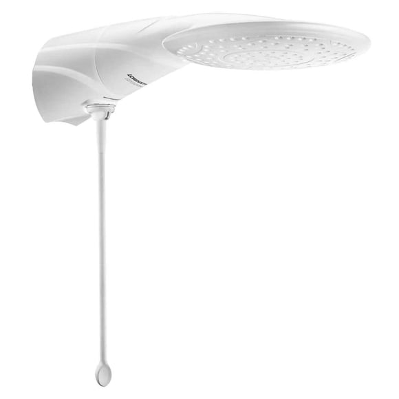 Regadera Electrica Lorenzetti Advanced multitemperaturas Blanca 220V 6000W