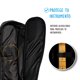 thumbnail image 5 of PAQUETE Estuche para Bajo Electrico Funda para bajo electrico  Gig bag, bajo case para trasporte y protección, color negro bordes grises + Tahali strap correa bajo cinturon seguridad rojo, 5 of 5