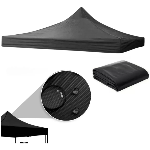 Repuesto para Carpa Toldo Plegable 2X2M Premium Marthing Lona Impermeable y Reforzada Adaptable a Estructura de Acero, Lona Resistente, Jardín, Camping Eventos Protección Solar y Lluvia Azul