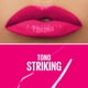 thumbnail image 4 of Labial líquido brillante de larga duración, Maybelline Superstay Vinyl Ink tono Striking 150, 4.2ml, 4 of 7