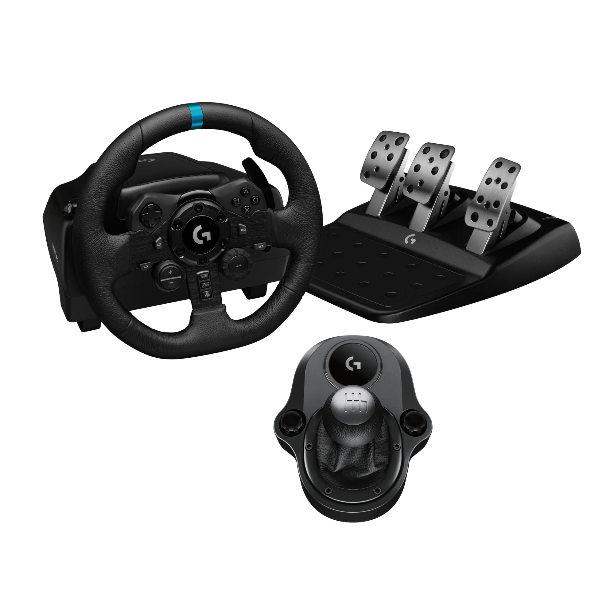 Volante y pedales de carreras Logitech G923 TRUEFORCE PS5/PS4/PC