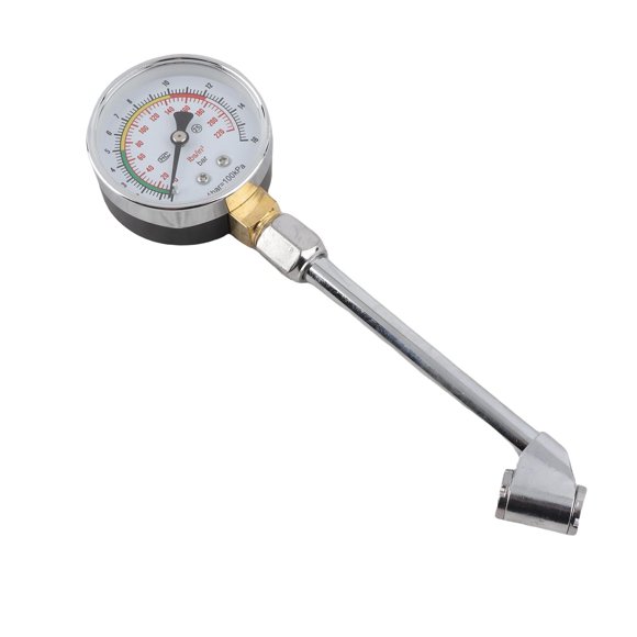 Medidor De Presión De Neumáticos, Medidores De Neumáticos De Uso Amplio, Esfera Grande De Alta Precisión, Duradero Para Automóvil, Motocicleta, Bicicleta