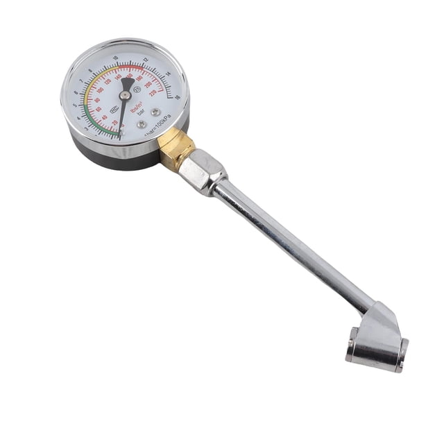 Medidor De Presión De Neumáticos, Medidores De Neumáticos De Uso Amplio, Esfera Grande De Alta Precisión, Duradero Para Automóvil, Motocicleta, Bicicleta