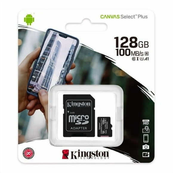 Micro SD Kingston 128 Gb Clase 10