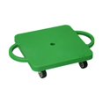 thumbnail image 1 of Patinete de interior con asas, patinete sentado, entrenamiento sensorial y de habilidades motoras. Verde, 1 of 9