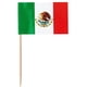 Banderitas para Adornar MXToothpickFlag 20Pzas México 3.5x2.5cmPapel ...