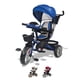 thumbnail image 1 of The Baby Shop Triciclo Azul P/ Niños Bebe 7 En 1 Asiento Giratorio Is-3041x, 1 of 13