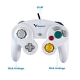 thumbnail image 2 of Control Alámbrico USB Virtual Zone Gamepad Alámbrico para PC Tipo GameCube Blanco, 2 of 4