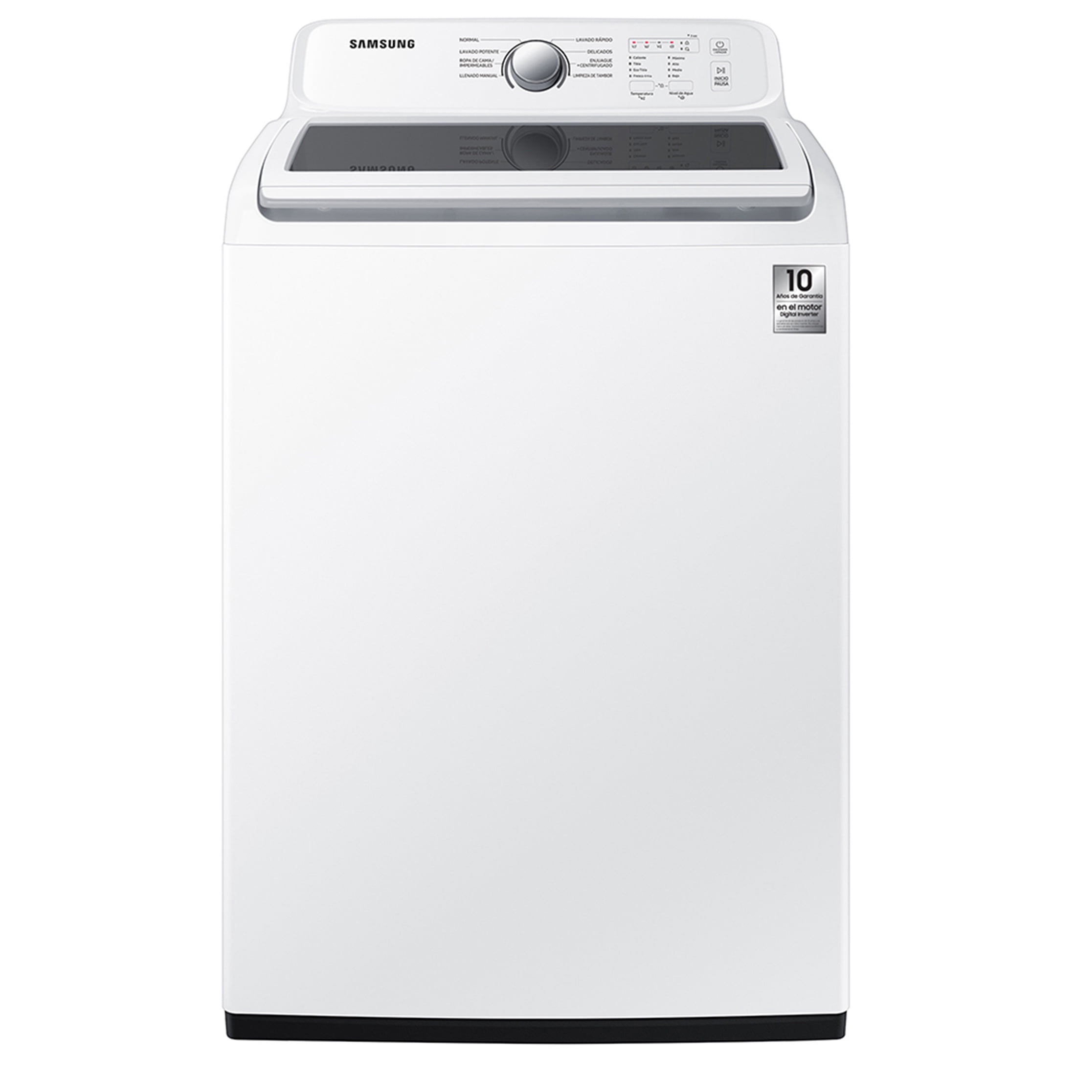 Lavadora Samsung 20 kg Blanca WA40H20DPWAX con Pulsador Carga Superior