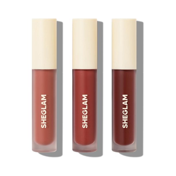 Mini set de pintalabios líquidos SHEGLAM Matte Allure con aceite de girasol