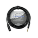 thumbnail image 1 of Cable de Audio Profesional Cableen XLR Macho a Plug TS 6.3 mm Macho 5 m, Mono No Balanceado, 1 of 6